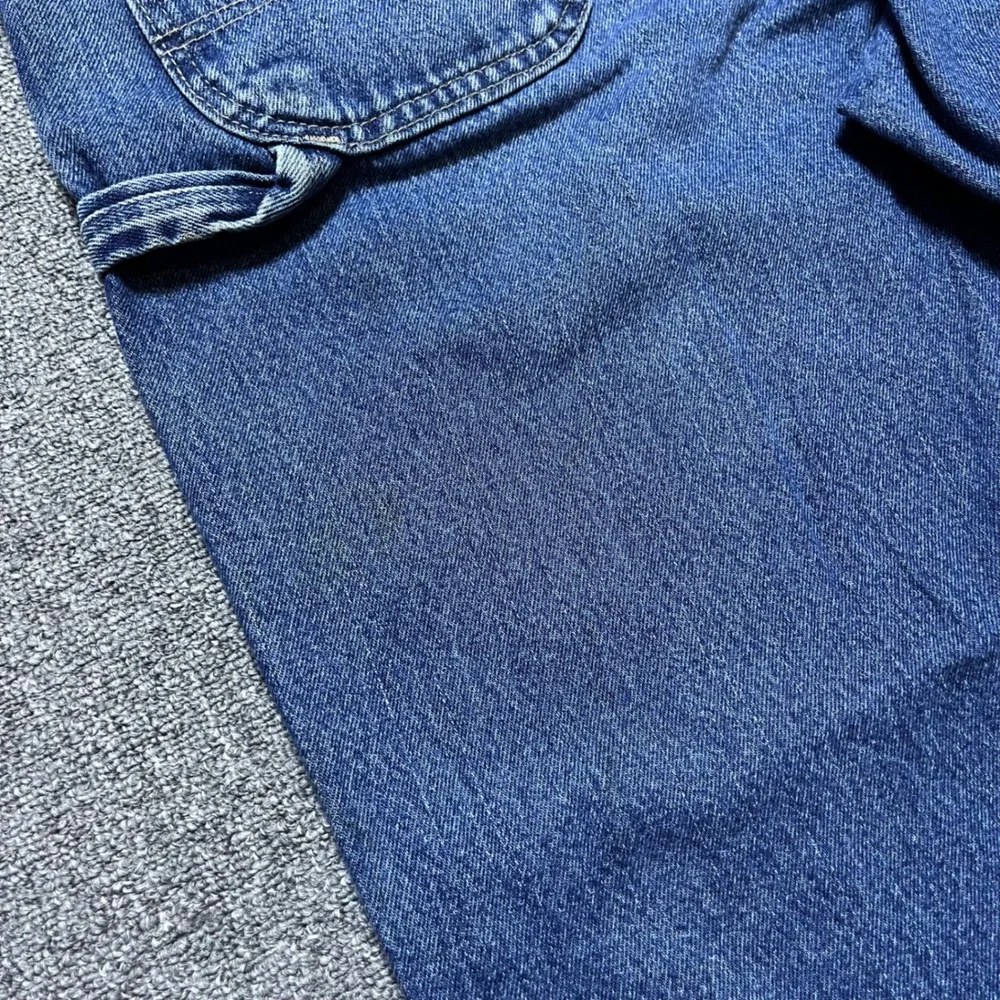 Dickies Carpenter Jeans 42x30 Blue Denim Utility Workwear Pants 2012 1993SNB